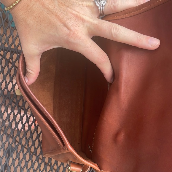 Coach Brown Leather Satchel - Picture 13 of 14